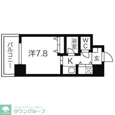 AXIS桜通内山の物件間取画像